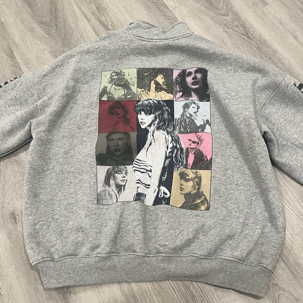 taylor swift the eras tour official merch quarter zip crewneck